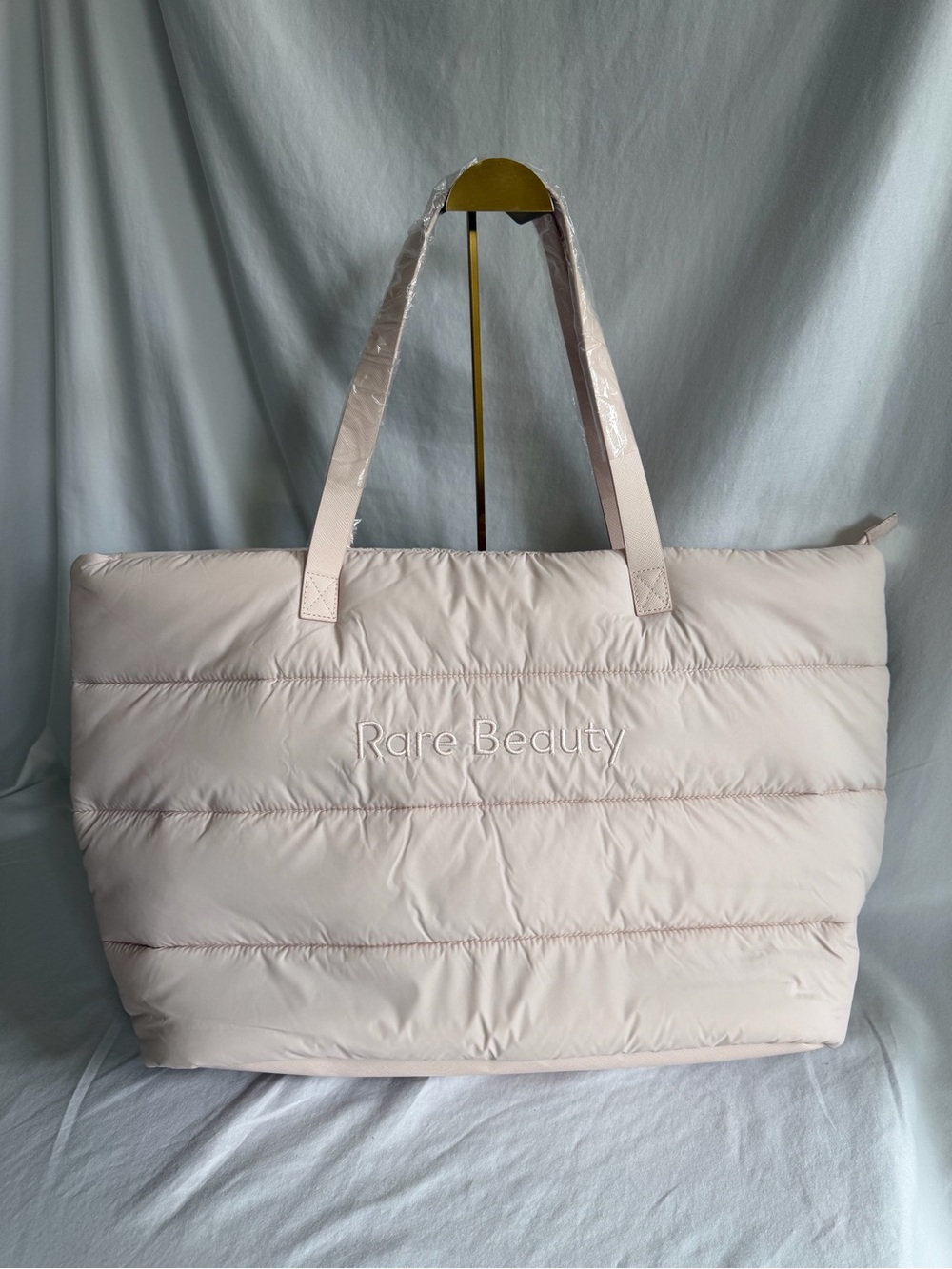 Rare Beauty Puffy Traveler Tote